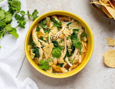 White Bean Chicken Tortilla Soup - Cancer Nutrition Consortium